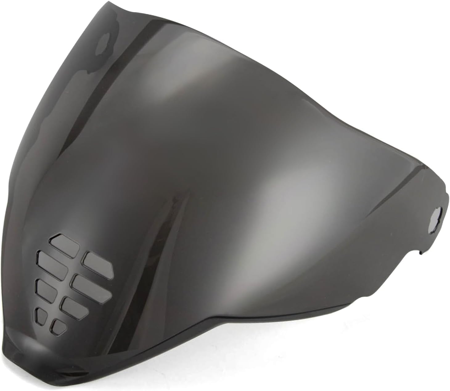 PSLER IC-06 visor- Icon Airflite Face Shield Motorcycle Helmet Visor Accessories Replacement for Icon Airflite IC-06，Dark Black