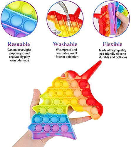 Image of naughty baby Shape Pop It Fidget Toys, Push Pop Bubble Fidget Sensory Toy (Dinosaur)