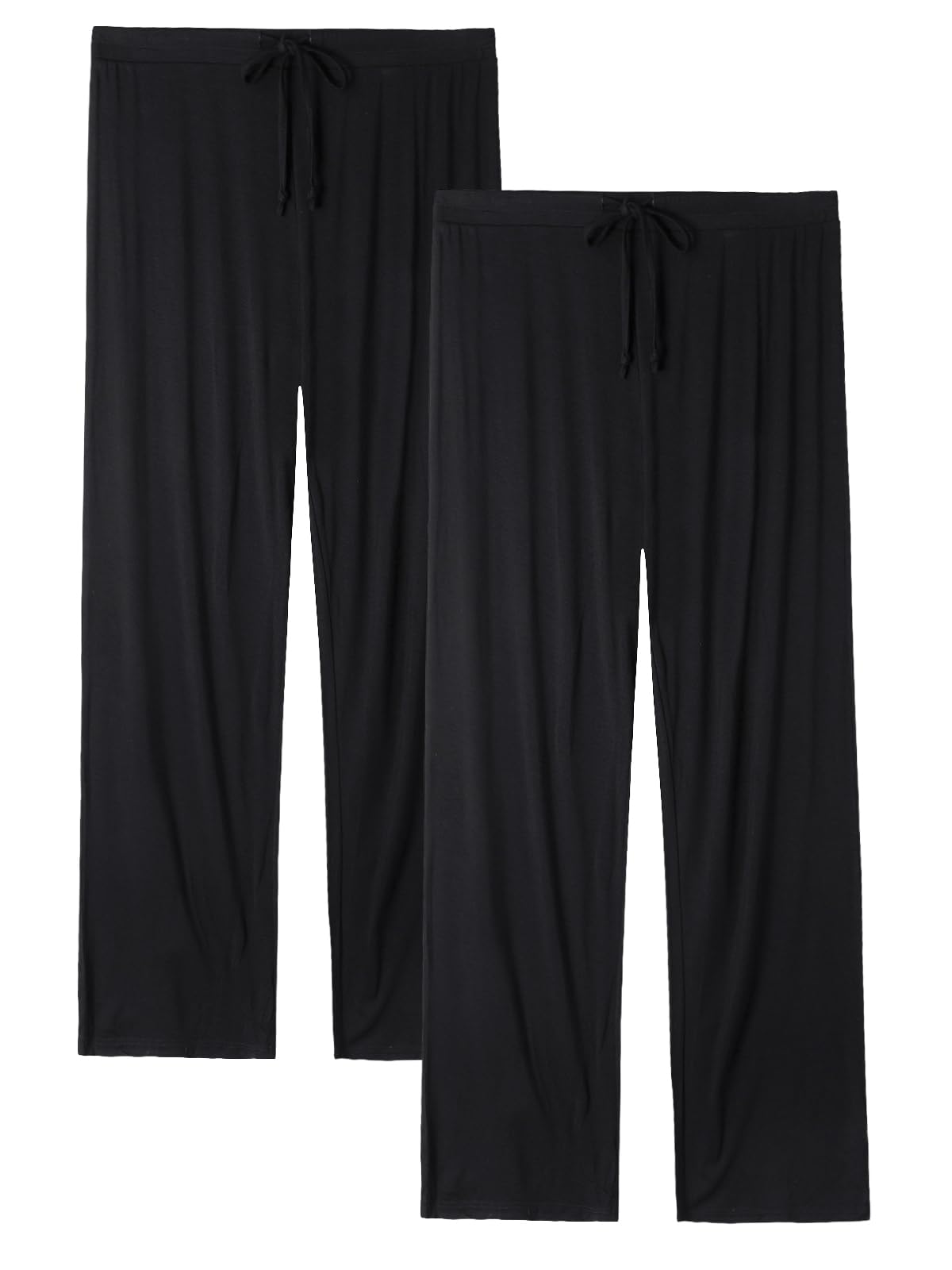 Komfokore Freizeithose Damen Hose Weiche Lounge Hosen Schlafanzughose mit Tasche