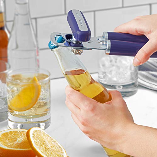 Image of KitchenAid Classic Multifunction Can Opener / Bottle Opener, 8.34-Inch, Cobalt Blue
