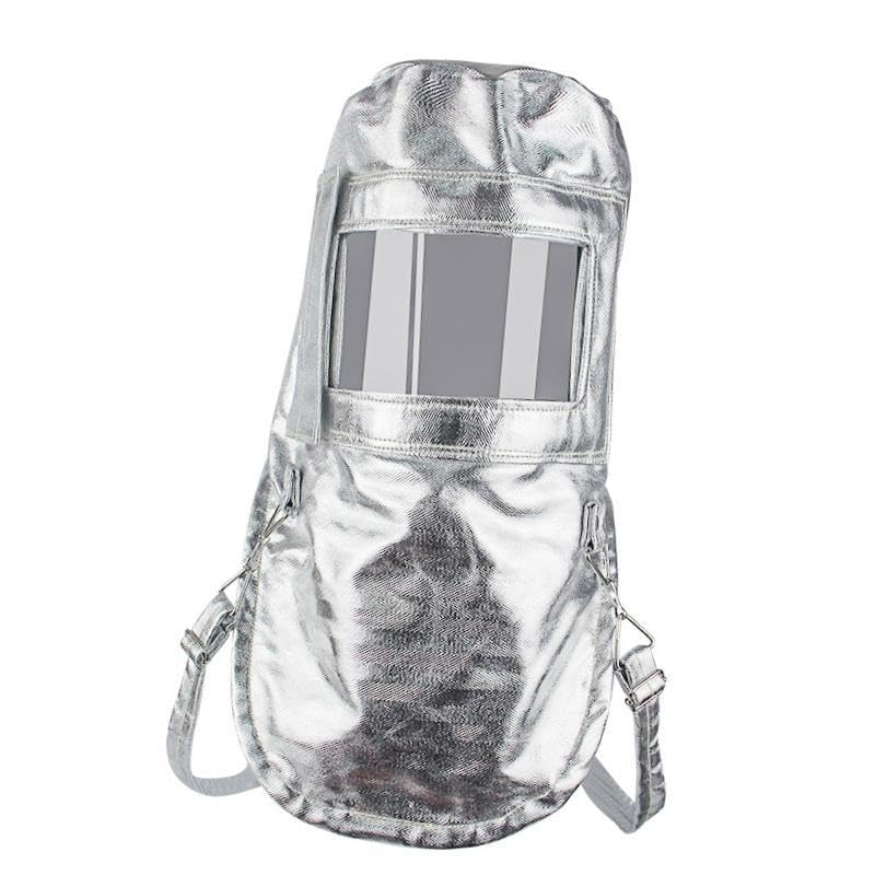 Casco protector de soldadura de aluminio resistente miniatura 1