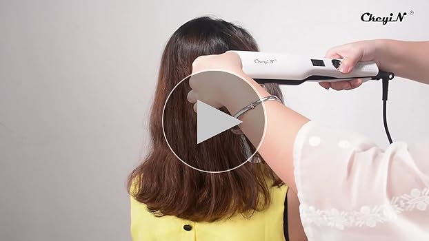 ❣️布製プレート❣️ヘアアイロン マイナスイオン 温度設定可能 耐熱ポーチ付 ❣️布製プレート❣️ヘアアイロン マイナスイオン 温度設定可能