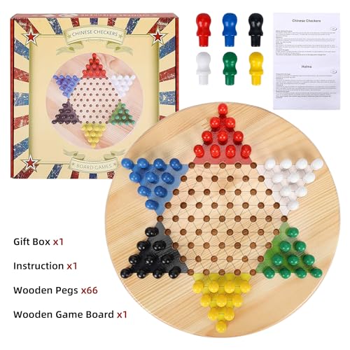 Juego de Mesa Damas Chinas en Madera 11.5 Pulgadas miniatura 4