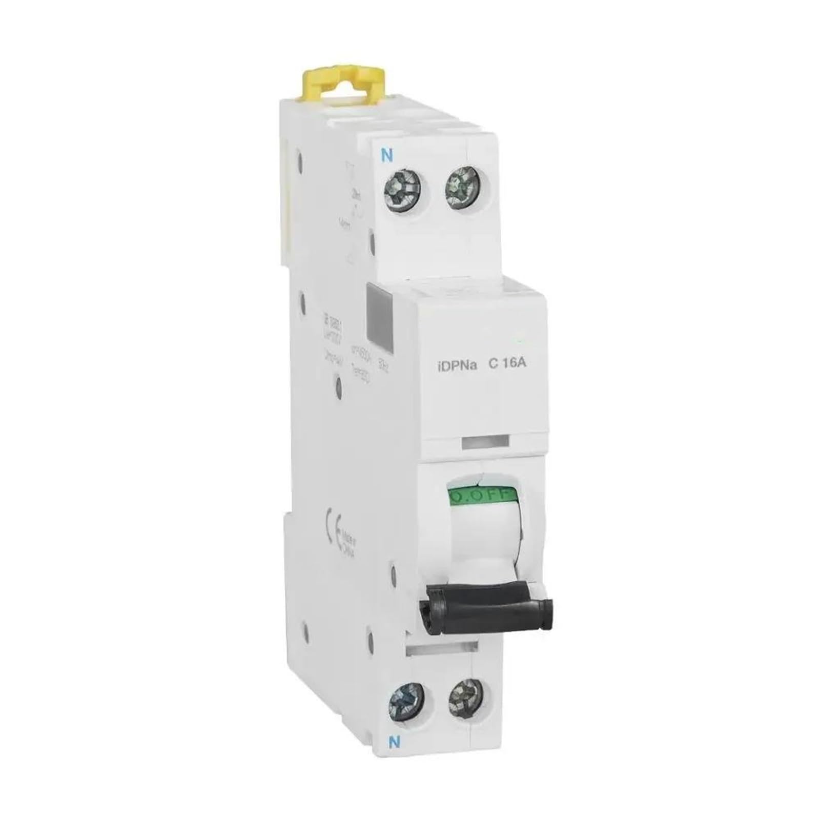 Interruttore automatico MCB 2P 10A 16A 20A 25A 32A 40A 50A 63A DZ47Z 500V/1000V Montaggio su guida DIN Interruttore di sezionamento CC per impianto solare fotovoltaico(6A)