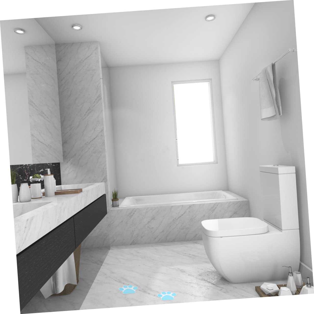 Amosfun 40 Uds Pegatinas Antideslizantes para Bañera Pegatinas Antideslizantes para Bañera Pegatinas para Bañera Pegatinas para Baño Pegatinas para Bañera