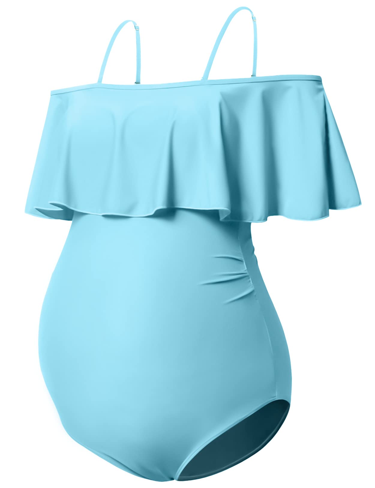 GINKANA Maternity Swimsuits Maternity Swimwear Womens Summer Bikinis Tankini Pregnancy Beachwear