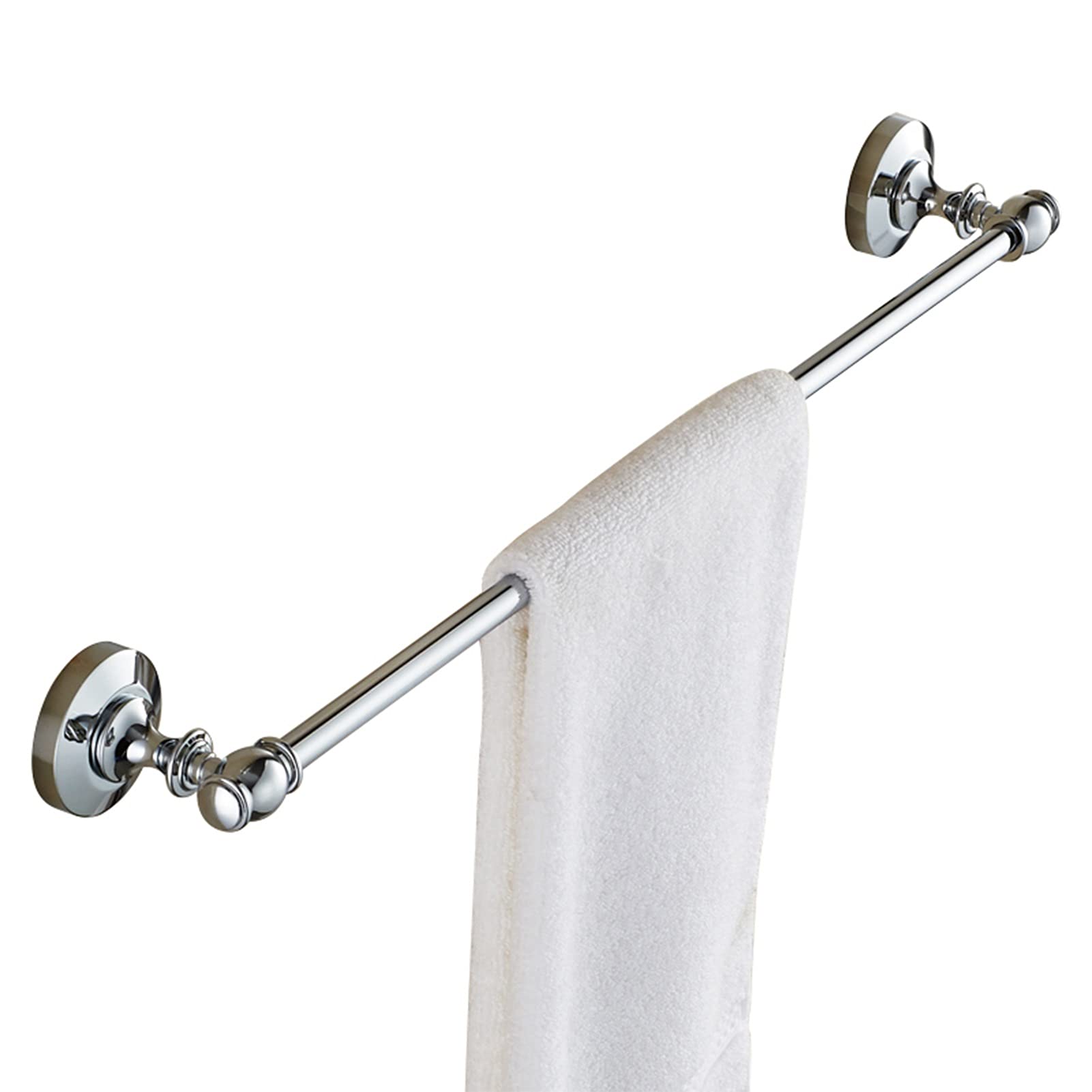 Barre porte-serviettes en cuivre vintage pour organiser la salle de bain ou la cuisine