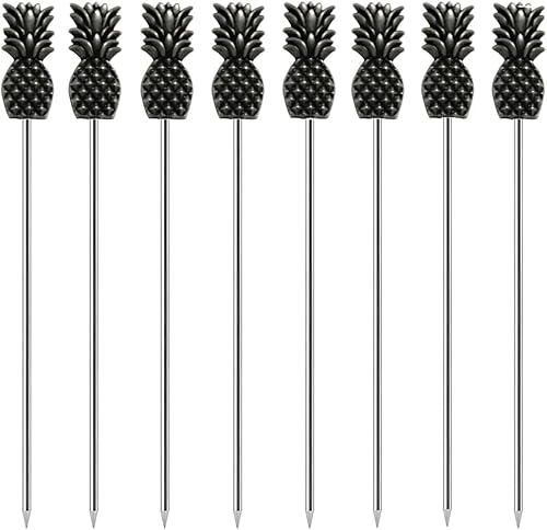 JfwuHap - Palillos de cóctel con diseño de flecha de hojalata antigua, palillos de frutas para tartas de frutas, aperitivos, sándwich, ensalada,