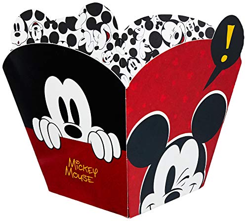 Cachepot Fa R323 Mickey 90 Anos - Pacote Com 08 Un Regina Colorido