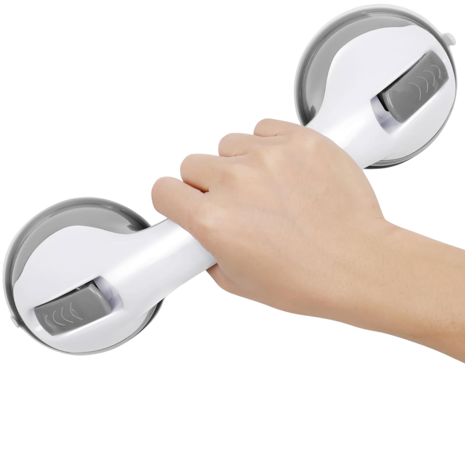 RUJAVE Bathroom Helping Handle with Suction Cup – Portable Shower Support Bar for Elderly & Kids, Anti-Slip Safety Grip, No Tools Required, Strong Bathroom Assist Handle for Home & Travel (1 PCS)-image-4