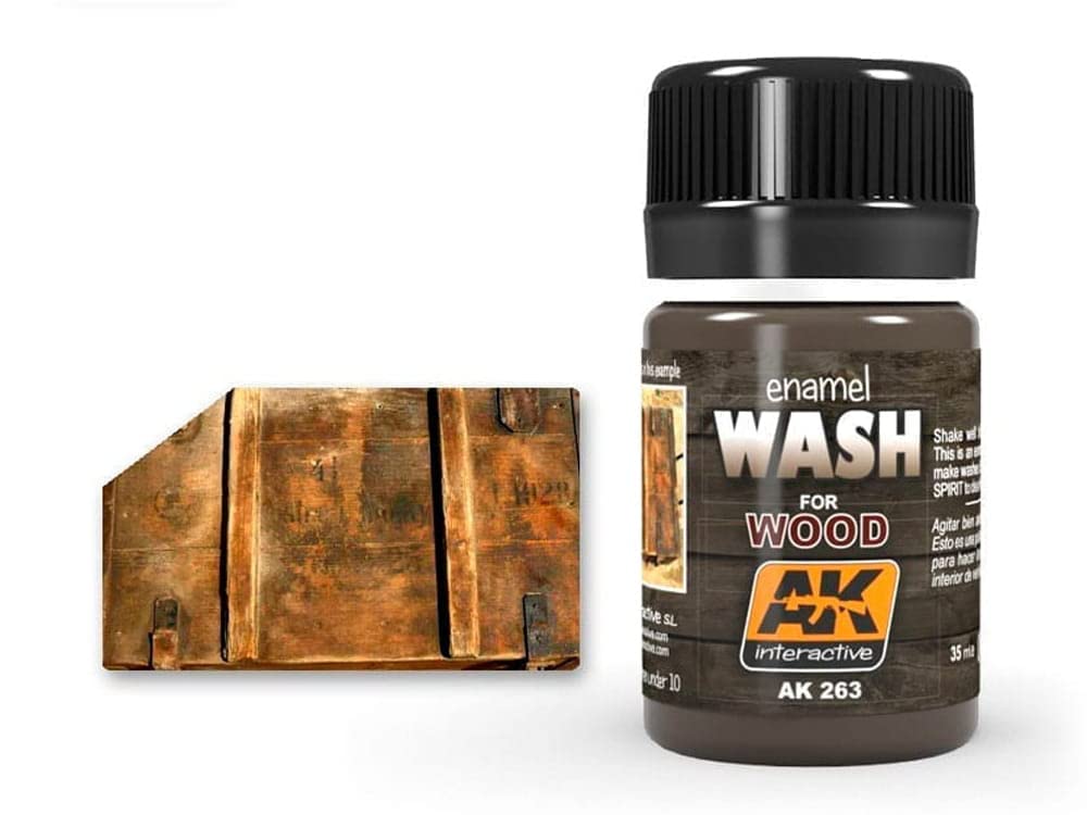 Ak Interactive Ak Weathering Ak263 Wash For Wood (35Ml)