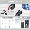 Campanelli Wireless, KEWUZY Campanello Senza Fili da Esterno IP44, 52 Suonerie, 5 Volumi Selezionabili, Wireless Doorbell con Raggio d’Azione 400M, Indicatore LED, Porta Campanello (Nero) #5