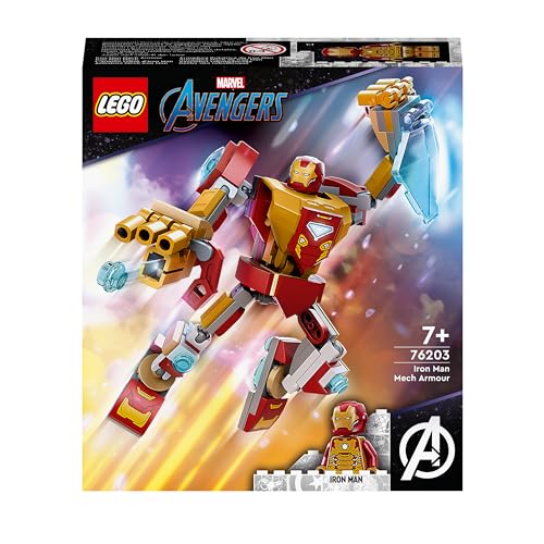 LEGO 76203 Super Heroes Armadura Mech de Iron Man