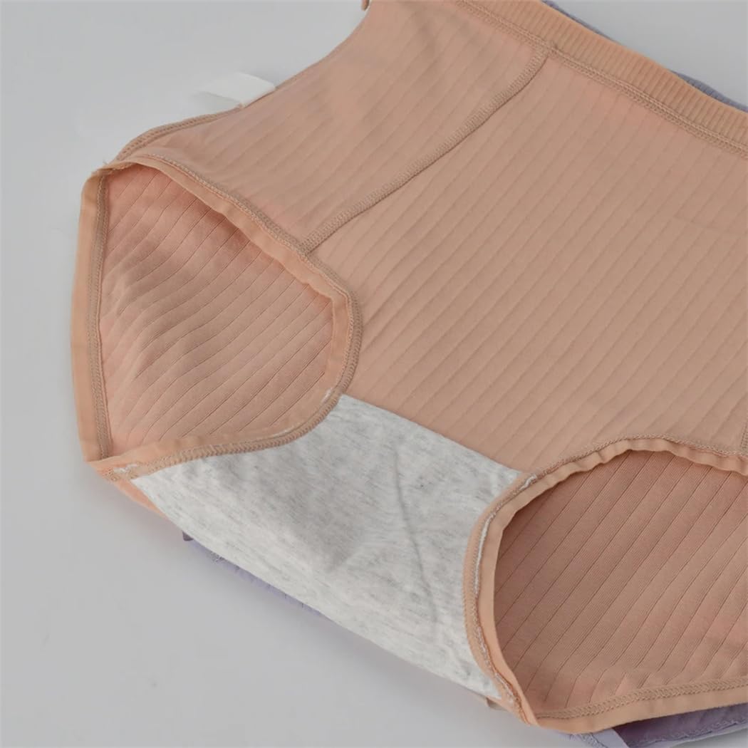 Mutandine da donna in cotone morbido per tutto il giorno comfort a vita alta intimo slip