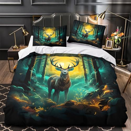 Parure de lit chat des forêts 220x240 : le cadeau idéal pour enfants