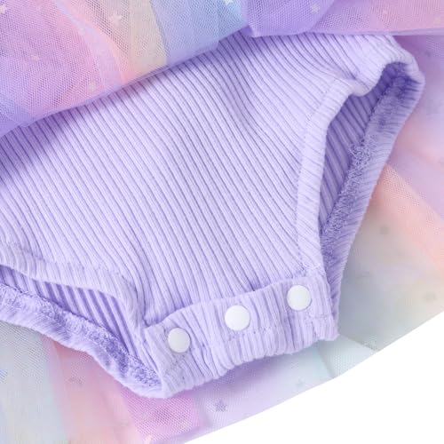 Baby Girl 1st Birthday Clothes One Year Old Romper Tutu Dress - image 6