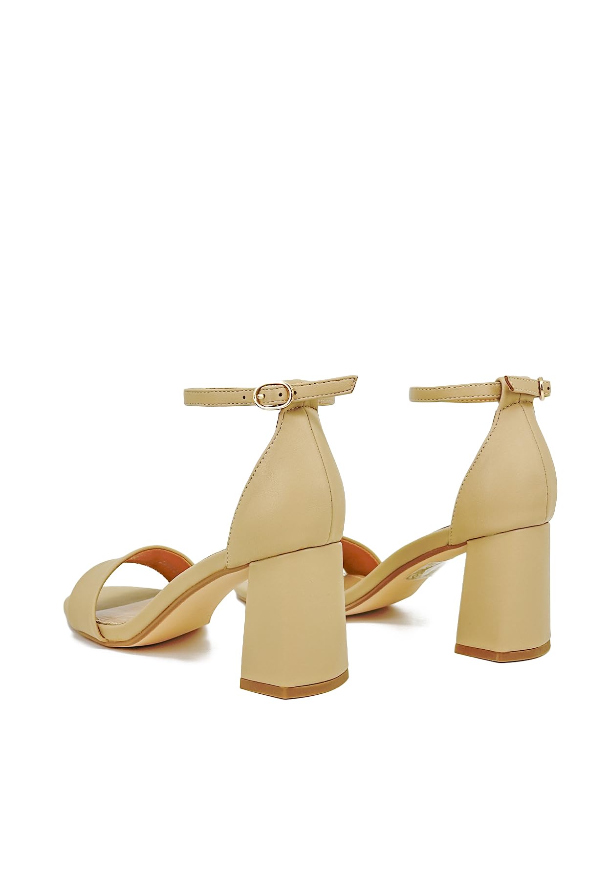 QUEEN HELENA Sandali con Tacco Largo con Cinturino Casual Donna ZM9738