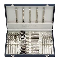 新品、未使用 ラッキーウッド ロマンス 10本 ペアディナーセット Amazon｜ラッキーウッド【カトラリーセット】グッドデザイン賞