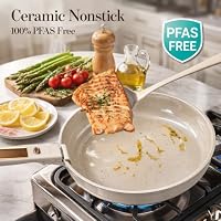 CAROTE 18Pcs Ceramic Cookware Set with Detachable Handle, Pots and Pans Set Non Stick, Non Toxic Cookware Set Removable Handles, Induction Kitchen Cookware Sets, Dishwasher/Oven Safe — image 2