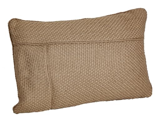 Coussin marron en polyester pour canapé et décoration salon - 2