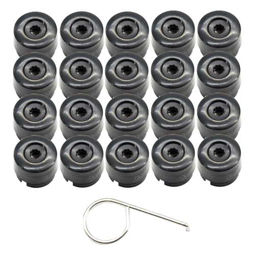 Arotzelox 20* radschraubenkappen 19mm für Transporter T5 T6 2003-2020 radmuttern kappen, Auto Radmutter Kappen, Radmutter Schraube Kopfabdeckung Kappen