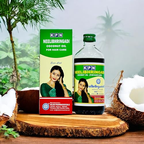 K P N Kalan Pharmaceuticals Kpn Neelibhringadi Coconut Hair Oil, 200Ml Pack of 1