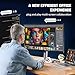 Critin 4K Display Port to HDMI Adapter, Uni-Directional Display Port Computer to HDMI,Plug & Play Converter with Audio & Video Sync for HDTV/Monitor/Projector/PC, Durable Gold-Plated Connectors