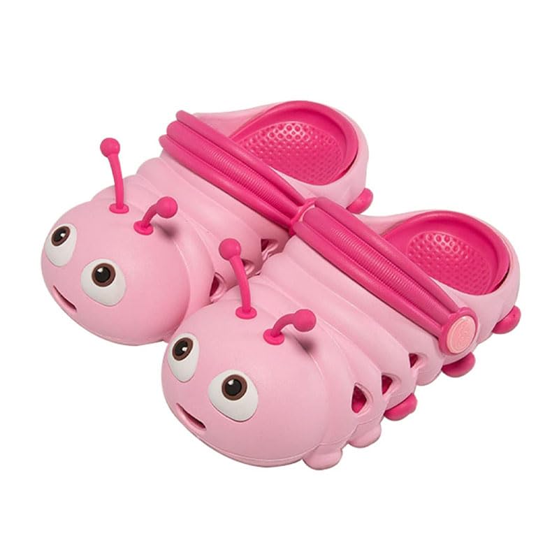 Kids Caterpillar Sandals Boys Garden Slippers Cartoon Bugs Girls