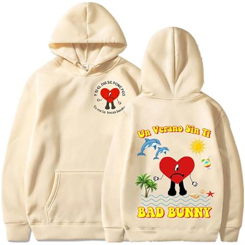 Sudadera con Capucha de Bad Bunny para Hombre Cover