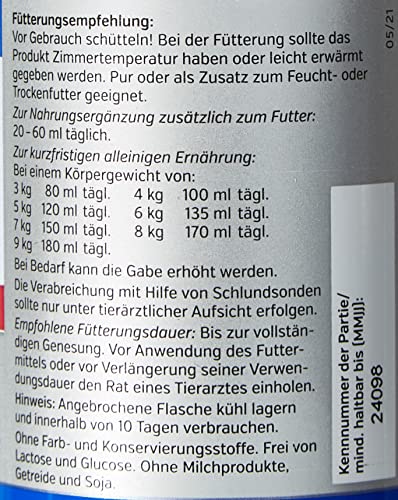 Alfavet-ReConvales-Energy-Hochkalorisch-in-der-Rekonvaleszenz-fuer-Katzen-und-kleine-Hunde-bei-hepatischer-Lipidose-der-Katze-Diaet-Ergaenzungsfuttermittel-180ml