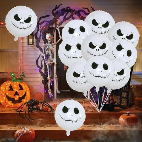 Ballons d'Halloween tête de mort pour décorer sans effort - 7