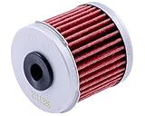 Ölfilter HIFLOFILTRO für Daelim VT 125 Evolution 80 km/h KMYVT125FK 2000- 2002 13,1 PS, 9,6 kw