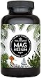 Magnesium Kapseln - 365 Stück (1 Jahr). 664mg je Kapsel, davon 400mg ELEMENTARES (reines) Magnesium - höherer Gehalt als Magnesiumcitrat. Laborgeprüft, hochdosiert. Vegan