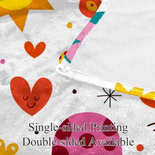 Couverture polaire champignons plaid doux pour moments cocooning - 4