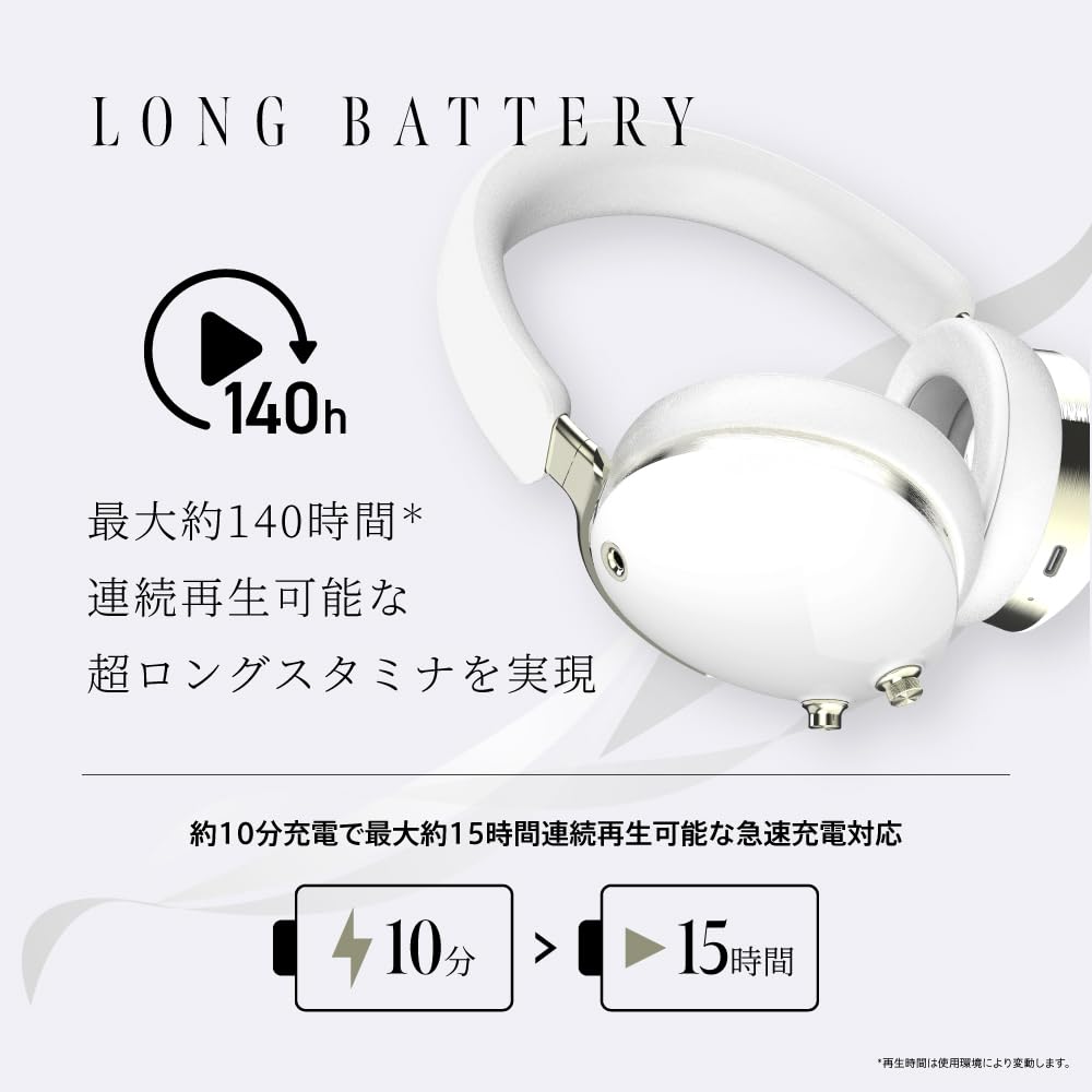 Amazon.co.jp: AVIOT WA-J1 Wireless Headphones, Adaptive Hybrid
