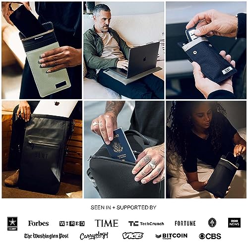 SLNT Faraday Dry Duffel Bag with Silent Pocket - Waterproof Nylon, Signal Blocking Multishield Lining Protects from Hacking, Spying - Blocks RFID, WiFi, Bluetooth, NFC, Cellular, GPS, EMF (40 Liter)4