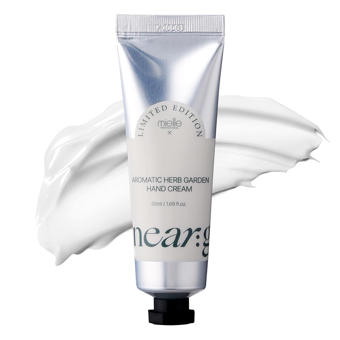 neargarden Aromatic Herb Garden Hand Cream I Lotion for All Skin Types, Long-Lasting Hydration, Lasts Through Handwashing, Cruelty Free, Vegan (50ml/1.69 fl.oz.) handcream, crema para las manos