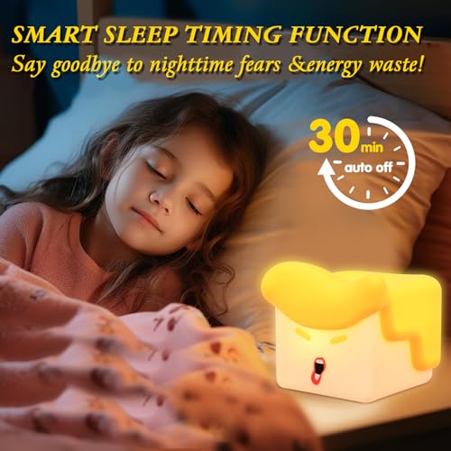 Lámpara de Noche LED de Silicona con USB Recargable miniatura 4