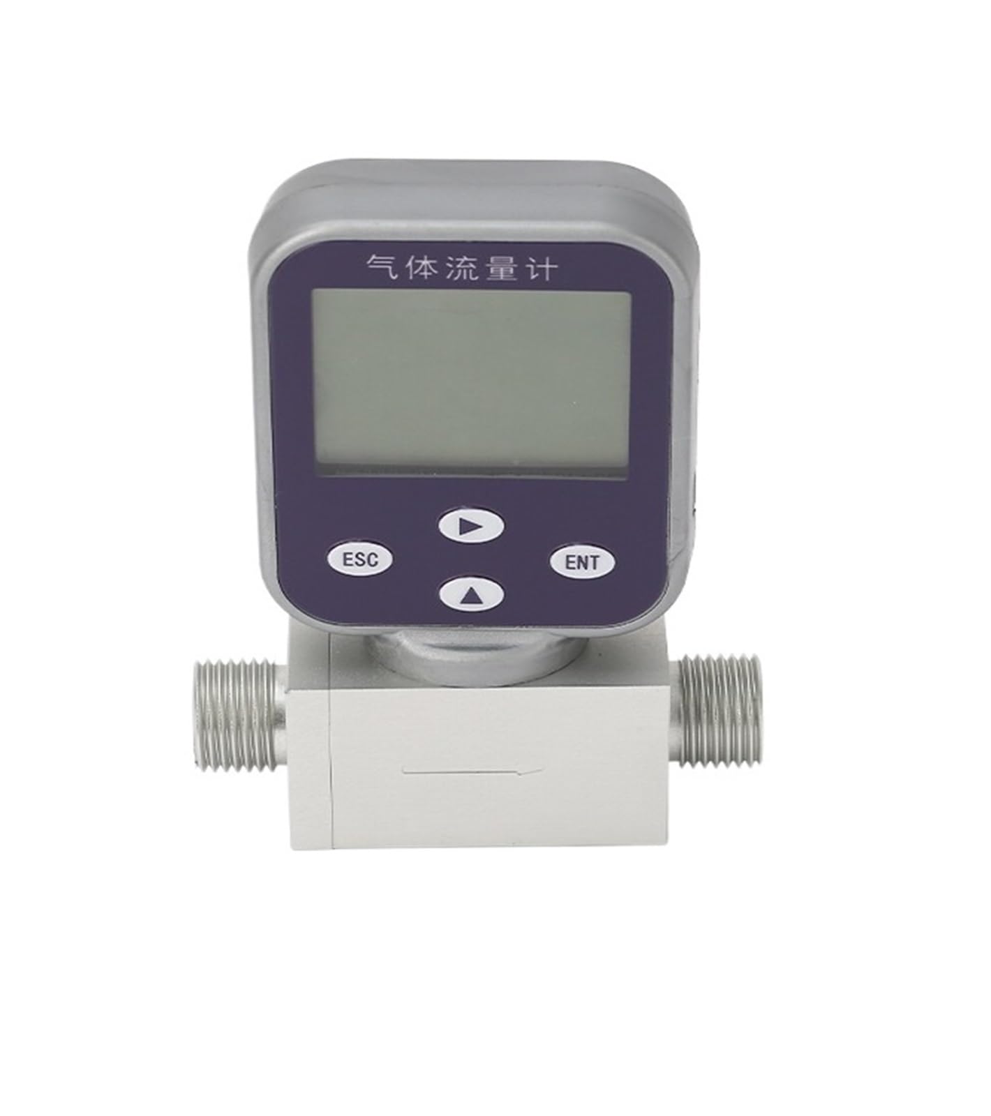 JVDDI Mini Smart Thermal Mass Gas Flow Meter, High Precision Measurement(0-100L/min)