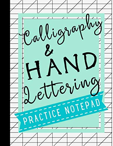 Calligraphy And Hand Lettering Practice Notepad Modern Calligraphy