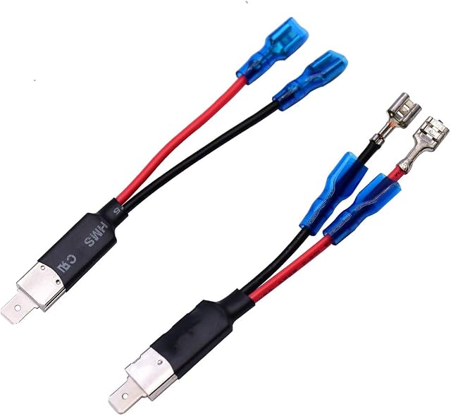 HUIQIAODS H1 LED Single Conversion Wiring Connector Cable Holder Adapter for HID Headlight Bulb