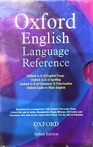 Image of OXFORD ENGLISH LANGUAGE REFERENCE SET OF 4 BOOKS