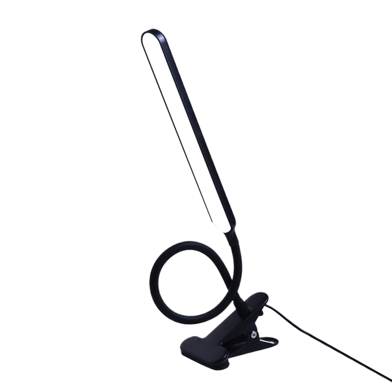Bexdug Lámpara De Escritorio LED | Lámpara De Lectura De Brazo Articulado Con Abrazadera | Luz LED Con USB Para Dormitorio Estudio Sala Dormitorio Guardería Aula Cocina Pintura | Para Niños Niñas