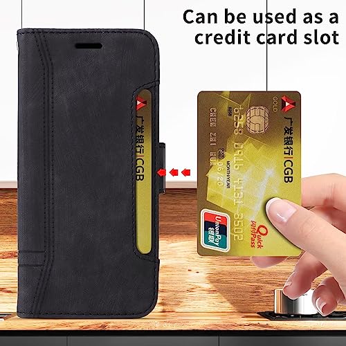 DZDYD Capa Carteira Flip para Xiaomi Redmi Note 12S (4G) Capinha de Couro com Suporte de Cartão Supo