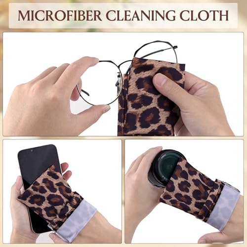 Image of Soft Eyeglass Pouch 3 Pack - Microfiber Screen Cleaning Bag Pouch for Glasses