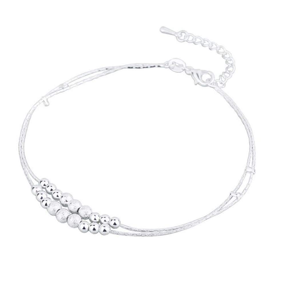 Knöchelarmband Perlen -Fußkette für Frauen Mädchen tägliche Schmuckstücke kreativer und exquisiter Verarbeitung Ausgezeichneter Qualität praktisch