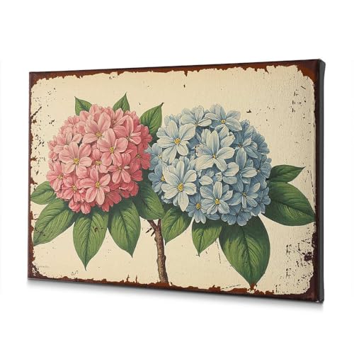 Tableau fleurs hortensia pour une décoration de Pâques réussie