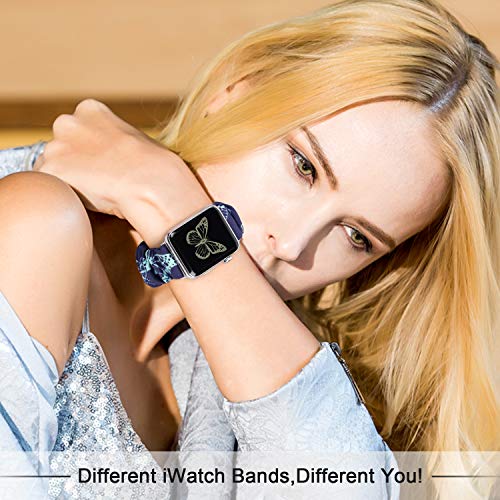 Image of Greatfine Scrunchie Band Compatible with Apple Watch Bands 38mm 40mm 41mm 42mm 44mm 45mm 46mm 49mm Women, Elastic Scrunchie Watch Strap for iWatch Watch Series 11 10 9 8 7 6 5 4 3 2 1 SE 3 2 Ultra 3 2
