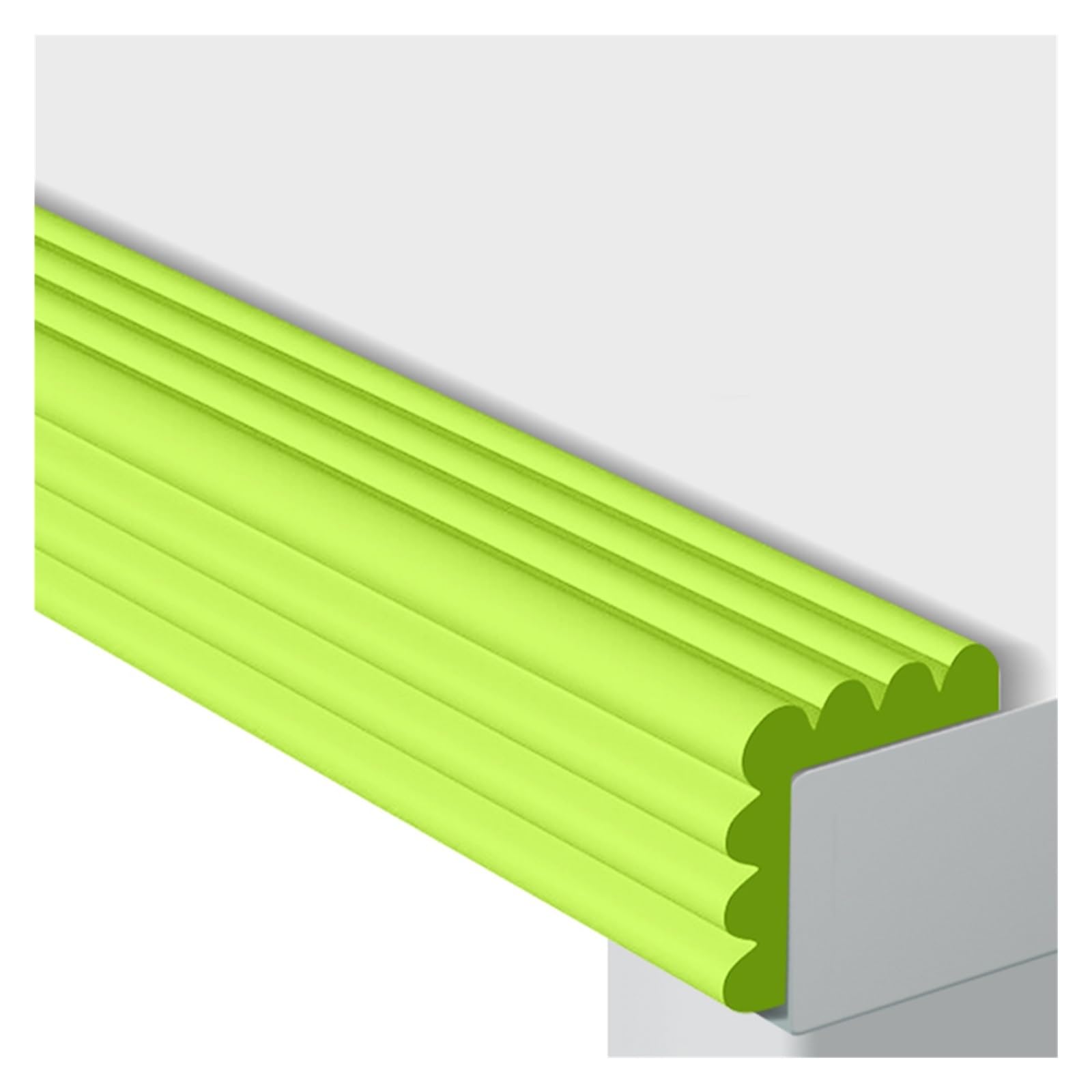Foam Safety Strips - Self-Adhesive W Shape Table Protectors Corners Cushion Bumper, For Glass Table Furniture Fireplace - Edge Children's Anti Collision Strip