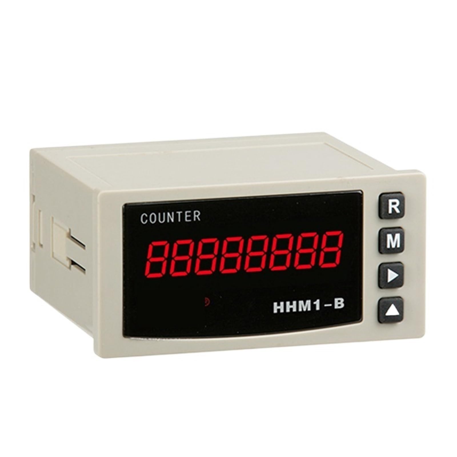 Digitaler Zähler, HHM1-B, Meterzähler 8 Ziffern, Längenmessgerät, umkehrbarer Multimodus, AC220V DC24V(AC220V)